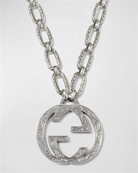 gucci globe necklace|Gucci necklace men.